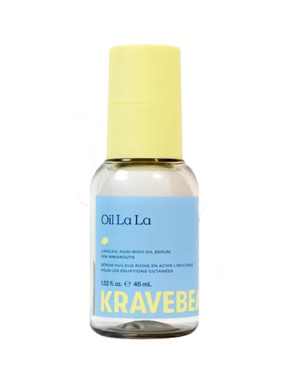 New Krave Beauty Oil La La — Linoleic Acid-Rich Facial Oil Serum for Breakouts